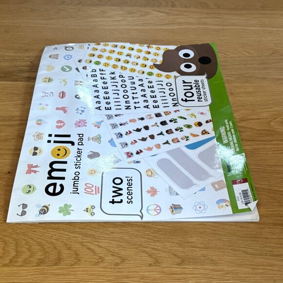 Emoji Jumbo Sticker Pad by Innovative Designs - Picture 7 of 10